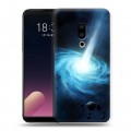 Дизайнерский пластиковый чехол для Meizu 15 Plus Астероиды