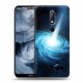 Дизайнерский пластиковый чехол для Nokia 6.1 Plus Астероиды