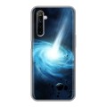 Дизайнерский силиконовый чехол для Realme 6 Астероиды