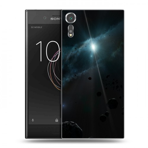 Дизайнерский пластиковый чехол для Sony Xperia XZs Астероиды