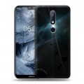 Дизайнерский пластиковый чехол для Nokia 6.1 Plus Астероиды