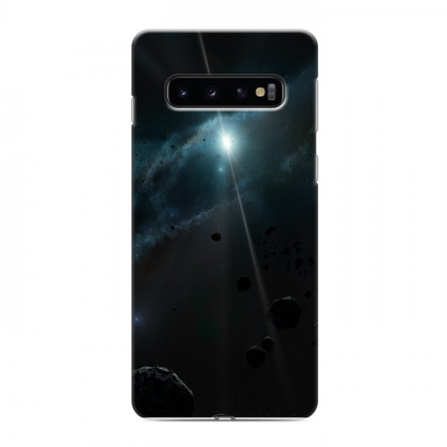 Дизайнерский силиконовый чехол для Samsung Galaxy S10 Астероиды