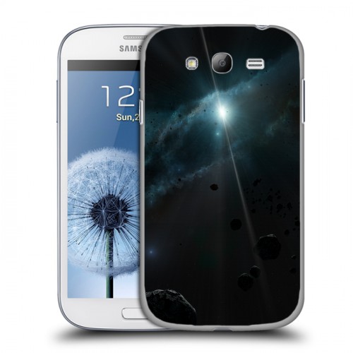 Дизайнерский пластиковый чехол для Samsung Galaxy Grand Астероиды