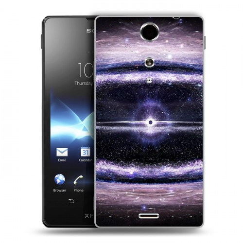 Дизайнерский пластиковый чехол для Sony Xperia TX Вселенная