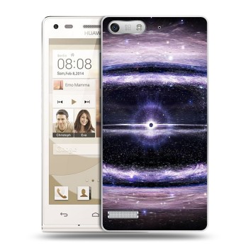 Дизайнерский силиконовый чехол для Huawei Ascend G6 Вселенная (на заказ)