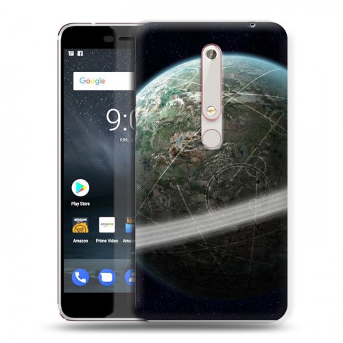 Дизайнерский пластиковый чехол для Nokia 6 (2018) Вселенная