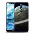 Дизайнерский силиконовый чехол для Nokia 5.1 Plus Вселенная