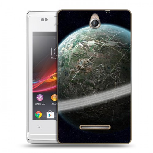 Дизайнерский пластиковый чехол для Sony Xperia E Вселенная