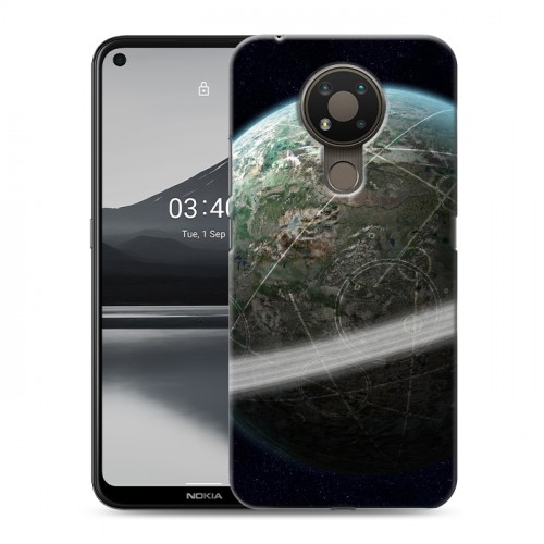Дизайнерский силиконовый чехол для Nokia 3.4 Вселенная