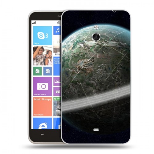 Дизайнерский пластиковый чехол для Nokia Lumia 1320 Вселенная