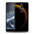 Дизайнерский пластиковый чехол для Nokia 5.1 Вселенная