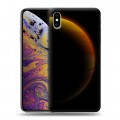 Дизайнерский силиконовый чехол для Iphone Xs Max Вселенная