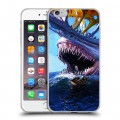 Дизайнерский силиконовый чехол для Iphone 6 Plus/6s Plus Акулы