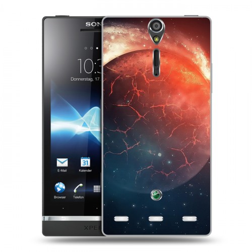 Дизайнерский пластиковый чехол для Sony Xperia S Вселенная