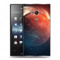 Дизайнерский пластиковый чехол для Sony Xperia acro S Вселенная