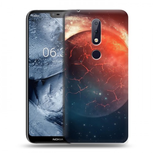 Дизайнерский пластиковый чехол для Nokia 6.1 Plus Вселенная