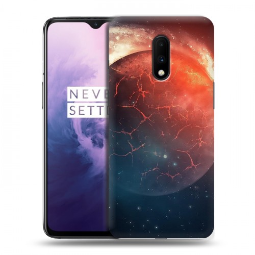 Дизайнерский пластиковый чехол для OnePlus 7 Вселенная