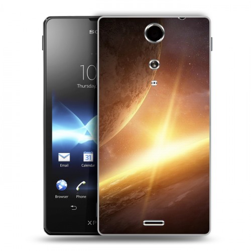 Дизайнерский пластиковый чехол для Sony Xperia TX Вселенная