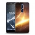 Дизайнерский пластиковый чехол для Nokia 5.1 Вселенная