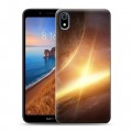 Дизайнерский силиконовый чехол для Xiaomi RedMi 7A Вселенная