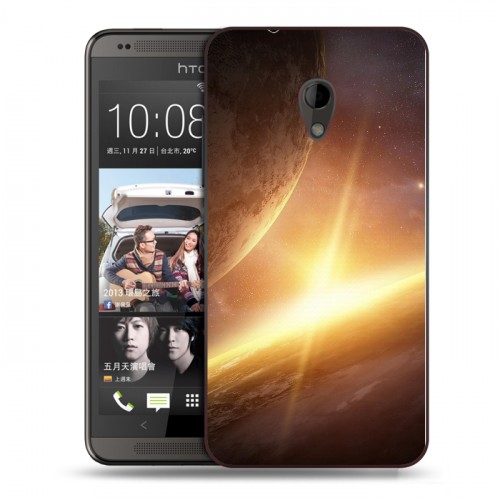 Дизайнерский пластиковый чехол для HTC Desire 700 Вселенная