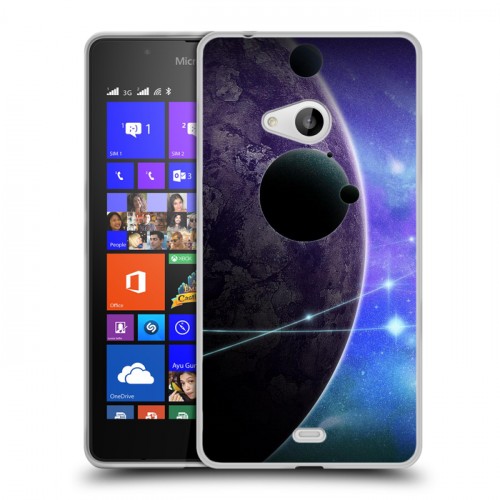 Дизайнерский пластиковый чехол для Microsoft Lumia 540 Вселенная