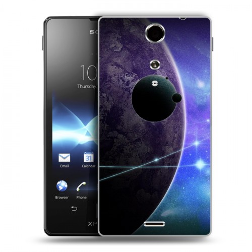 Дизайнерский пластиковый чехол для Sony Xperia TX Вселенная