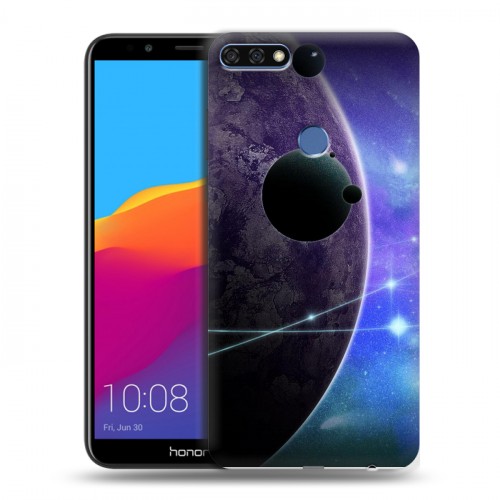 Дизайнерский пластиковый чехол для Huawei Honor 7C Pro Вселенная