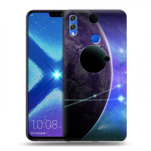 Дизайнерский силиконовый чехол для Huawei Honor 8X Вселенная