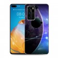 Дизайнерский пластиковый чехол для Huawei P40 Вселенная