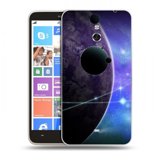 Дизайнерский пластиковый чехол для Nokia Lumia 1320 Вселенная