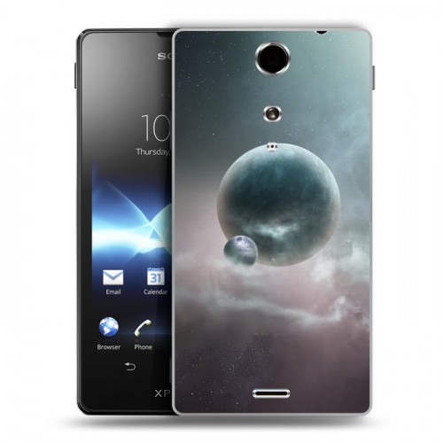 Дизайнерский пластиковый чехол для Sony Xperia TX Вселенная