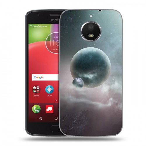 Дизайнерский пластиковый чехол для Motorola Moto E4 Plus Вселенная