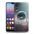 Дизайнерский силиконовый с усиленными углами чехол для Huawei P20 Pro Вселенная