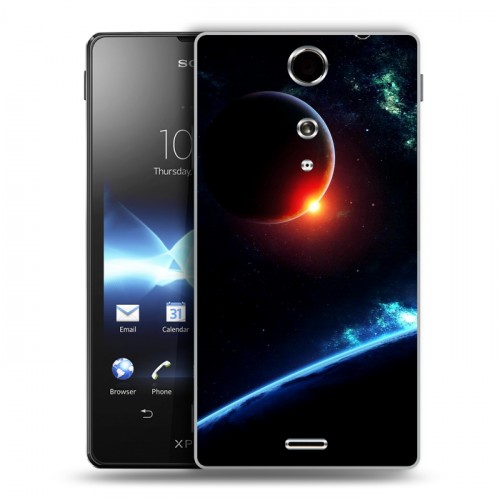 Дизайнерский пластиковый чехол для Sony Xperia TX Вселенная