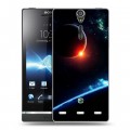 Дизайнерский пластиковый чехол для Sony Xperia S Вселенная