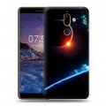 Дизайнерский пластиковый чехол для Nokia 7 Plus Вселенная