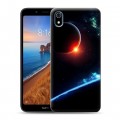 Дизайнерский силиконовый чехол для Xiaomi RedMi 7A Вселенная