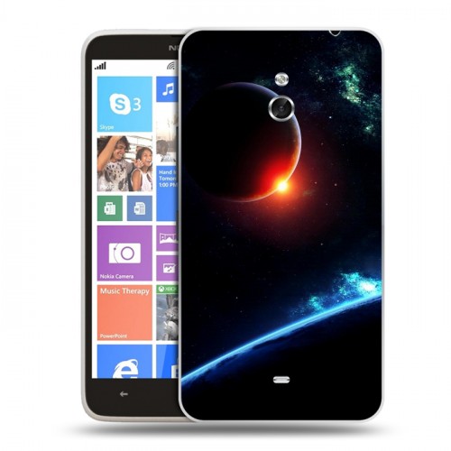 Дизайнерский пластиковый чехол для Nokia Lumia 1320 Вселенная