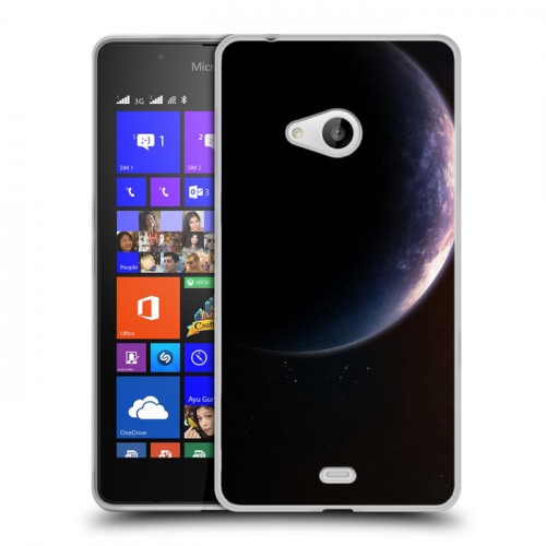 Дизайнерский пластиковый чехол для Microsoft Lumia 540 Вселенная