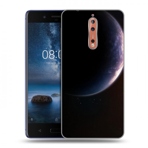 Дизайнерский пластиковый чехол для Nokia 8 Вселенная