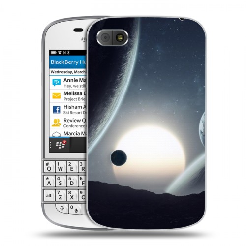 Дизайнерский пластиковый чехол для BlackBerry Q10 Вселенная