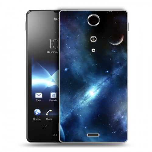 Дизайнерский пластиковый чехол для Sony Xperia TX Вселенная