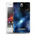 Дизайнерский пластиковый чехол для Sony Xperia E Вселенная