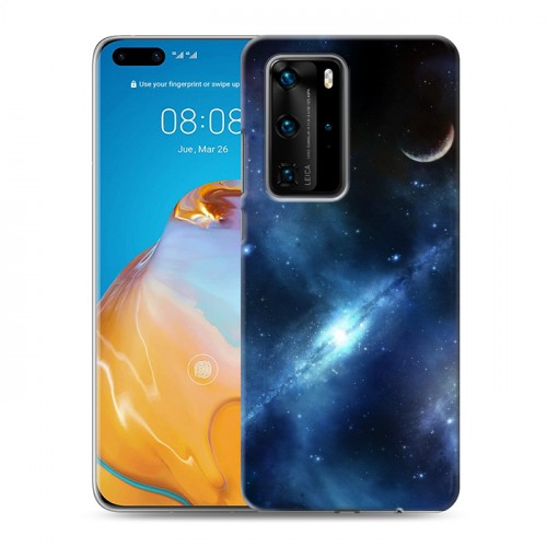 Дизайнерский пластиковый чехол для Huawei P40 Pro Вселенная