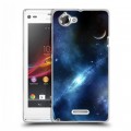 Дизайнерский пластиковый чехол для Sony Xperia L Вселенная