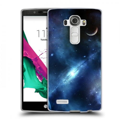 Дизайнерский силиконовый чехол для LG G4 Вселенная