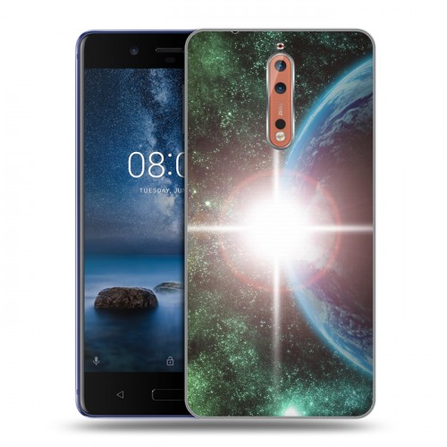 Дизайнерский пластиковый чехол для Nokia 8 Вселенная