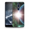 Дизайнерский пластиковый чехол для Nokia 5.1 Вселенная