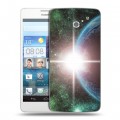 Дизайнерский пластиковый чехол для Huawei Ascend D2 Вселенная